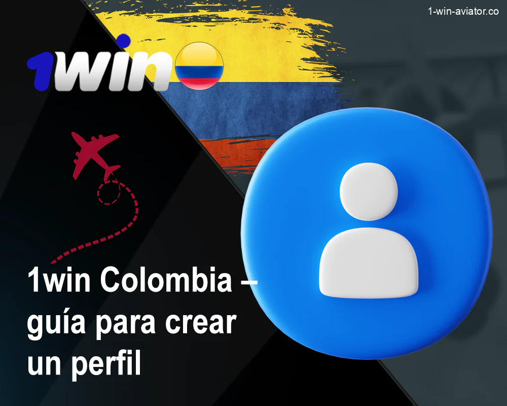 Crear una cuenta en el sitio web de 1Win Colombia